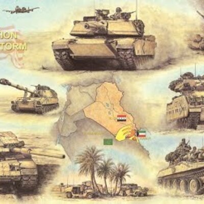 Timeline: "Буря в пустыне"