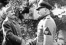Mussolini participa en la segunda guerra civil