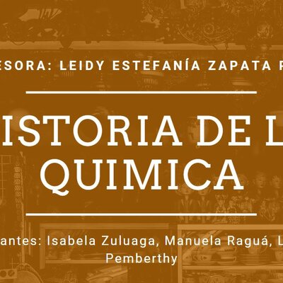 Timeline: Historia de la química