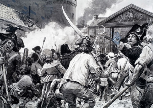 Storming of the Bastille (continue)