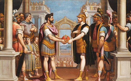 Fine regno di Romolo e Tito Tazio