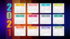 Timeline: Los meses del año