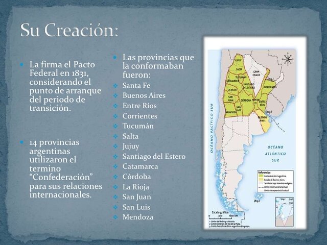La Confederacion Argentina 1831 - 1852