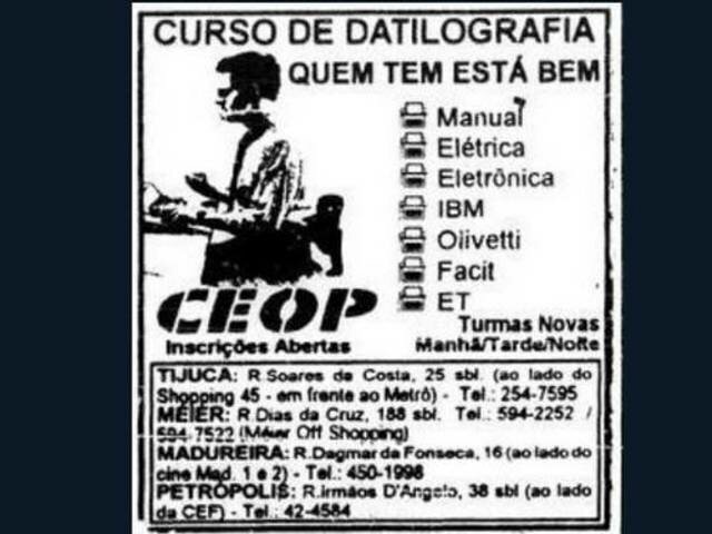 Primeiro curso EaD- Brasil