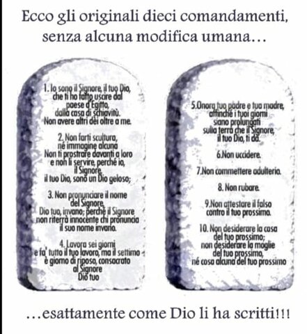 10 comandamenti