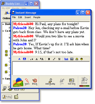 AOL Instant Messenger is released