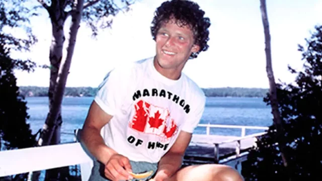 Terry Fox began his Marathon