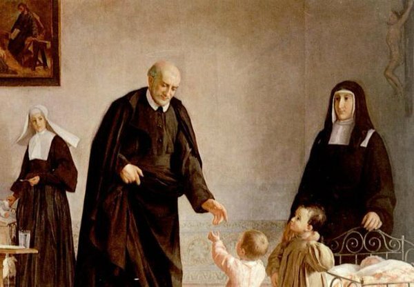 Ordenes de las Hermanas de la Caridad. San Vicente de Paul.