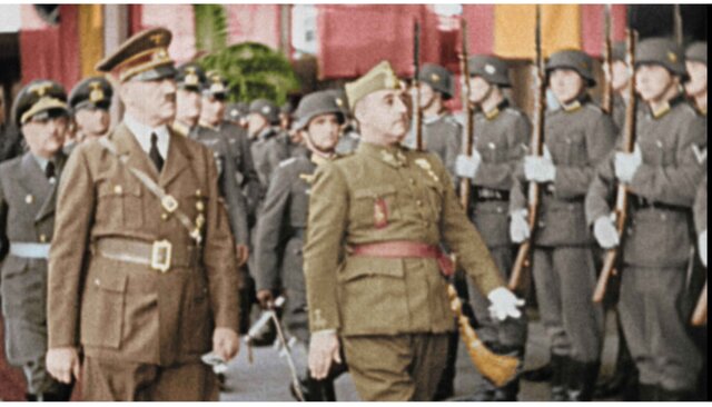 REUNIÓN DE  FRANCO CON  HITLER