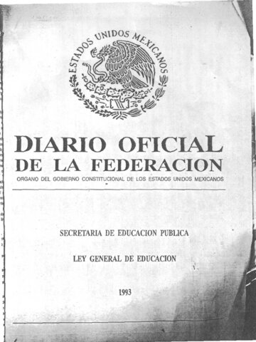 Ley  General de Educación