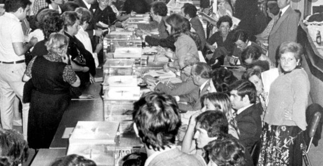 PRIMERAS ELECCIONES  DEMOCRÁTICAS