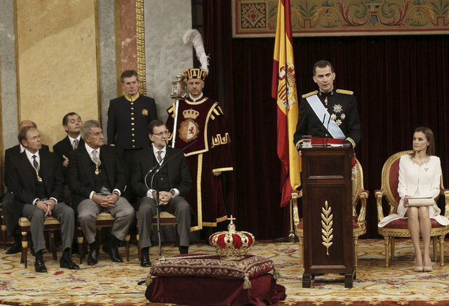 King Juan Carlos I abdicated, Felipe VI became king