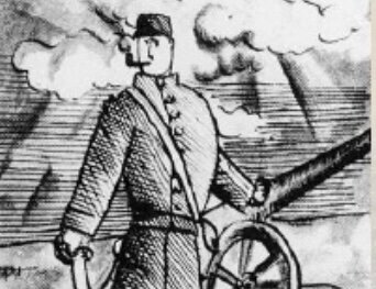 Guillaume de Kostrowitsky, artillero