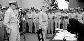 Rendición de Japón y fin II Guerra Mundial