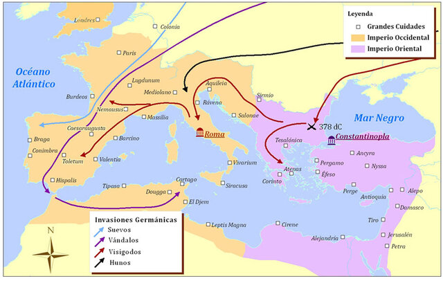 Caída del Imperio Romano de Occidente