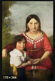 Pocahontas and John Rolfe marry.