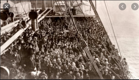 Massive immigration to America 1870-1924