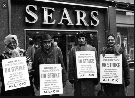 Labor unions started late 1800's