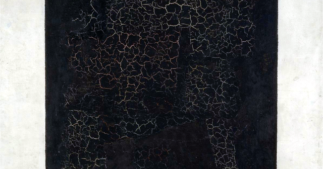 Cuadro negro sobre fondo blanco