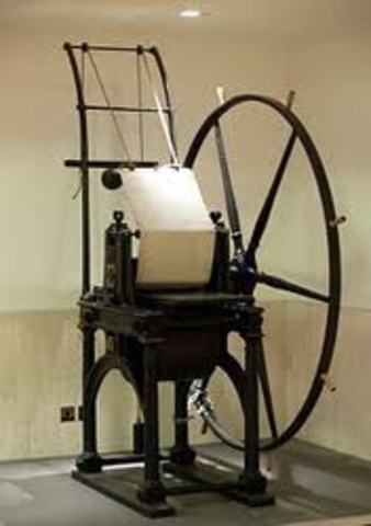 first british printing press