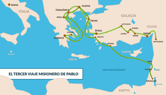Tercer Viaje Misionero de Pablo