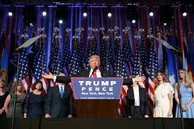 Donald Trump elected president