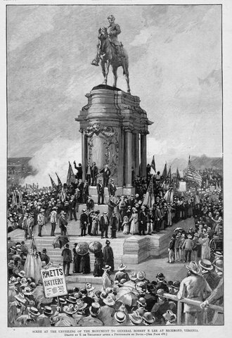 Unveiling of the Monument