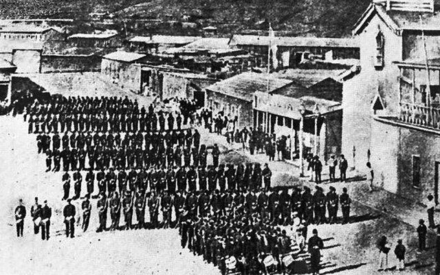Chile invade el puerto boliviano de Antofagasta