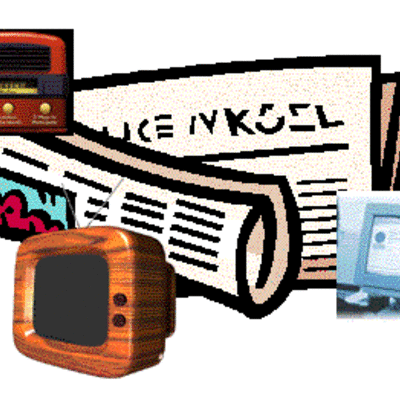 Timeline: Surgimiento de los medios de comunicación masivos.