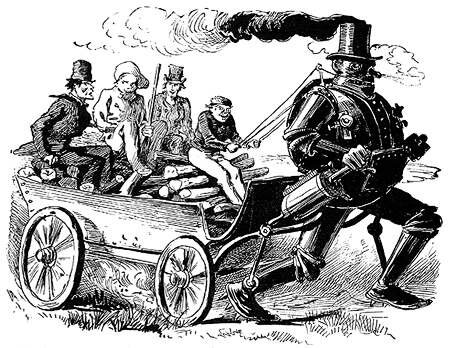 John Brainerd creo al "Steam man"