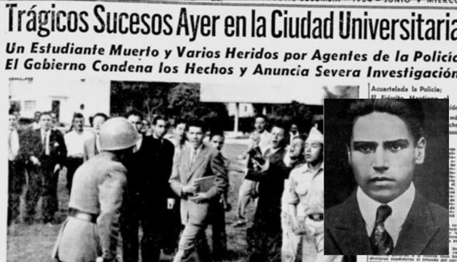 Destituido alcalde (Bogotá) y muere Gonzalo Bravo Pérez (estudiante)