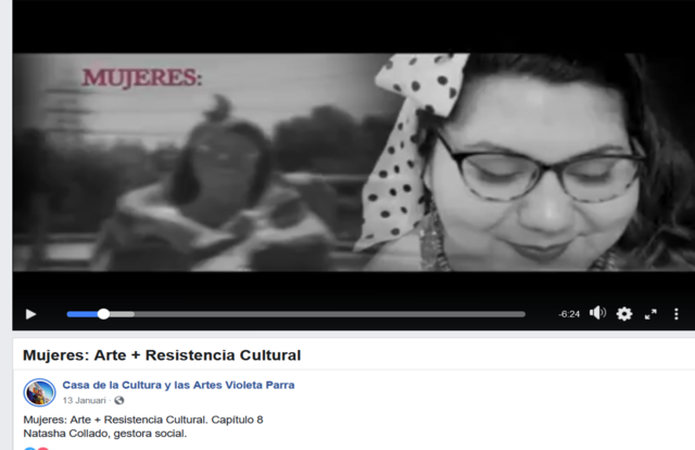 Entrevistas a ocho mujeres, resistencia y cultura año 2020