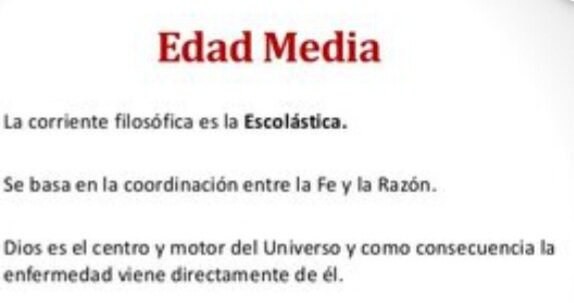 Edad Media.