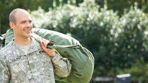 Discharged from army