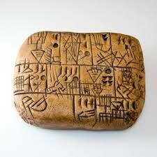 TABLILLAS DEL TAMAÑO DE UNA MANO.