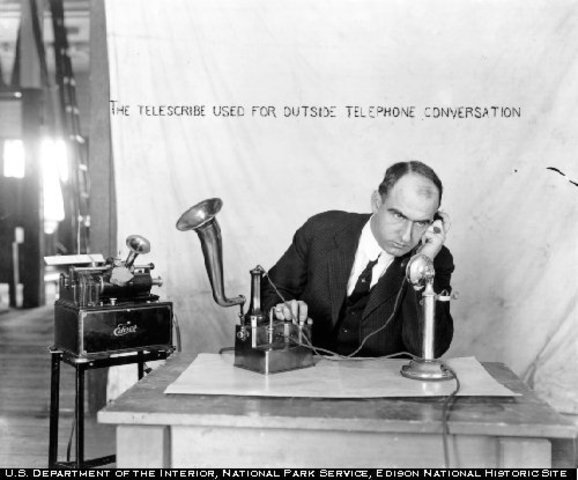 Invented the Telescribe