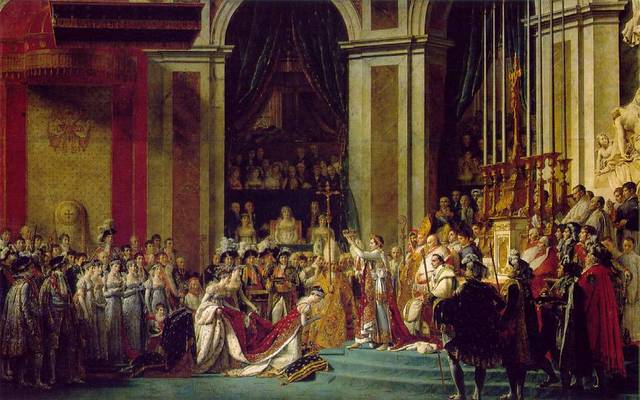 Napoleon consecrated as Emperor