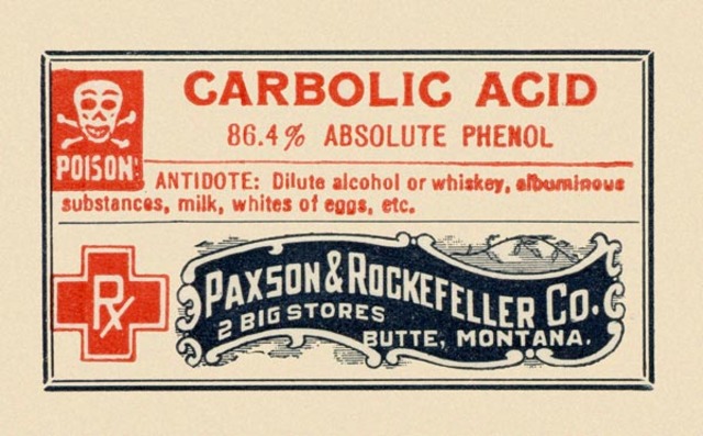 invented the first synthetic form of carbolic acid