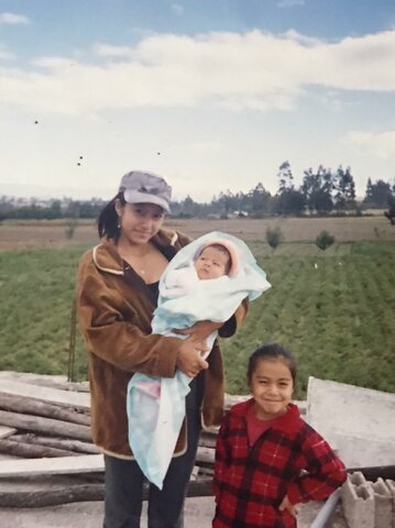 Nació mi hermana menor