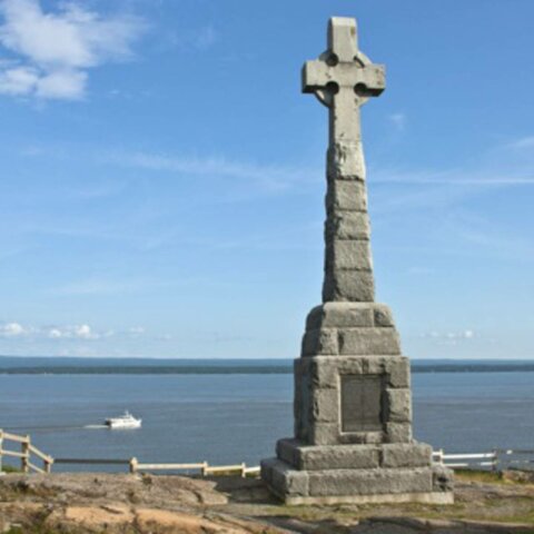 La station de quarantaine à Grosse-Île