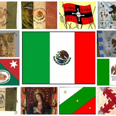 Timeline: Banderas de México