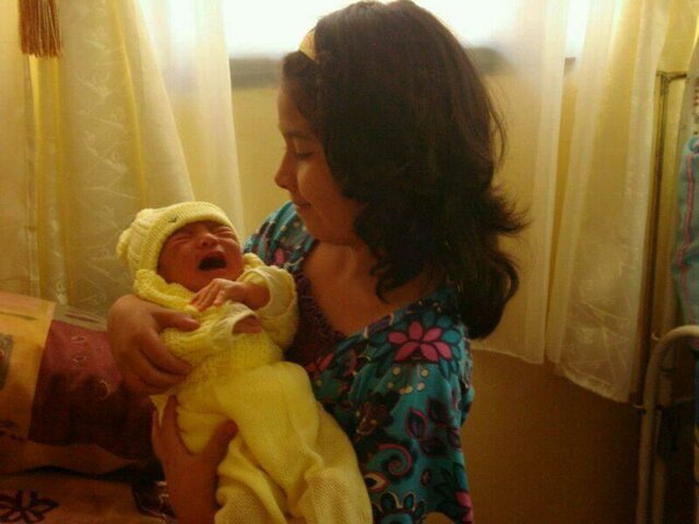 Nacimiento de mi primer hermano