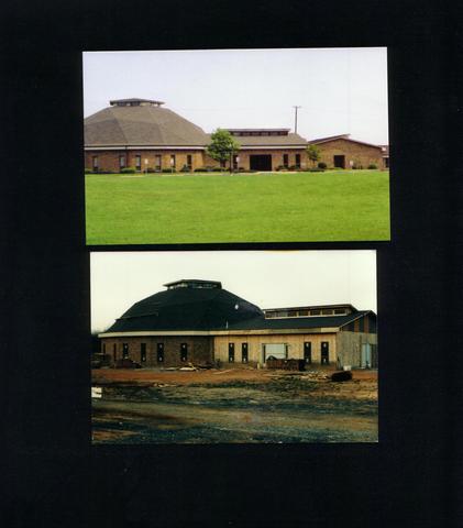 First Service Held in New Building