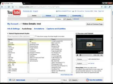 I say Audio, You say swap. Audio, Swap