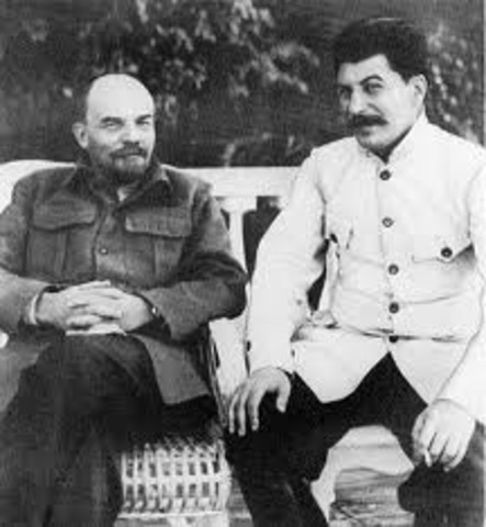 Lenin Meets Stalin