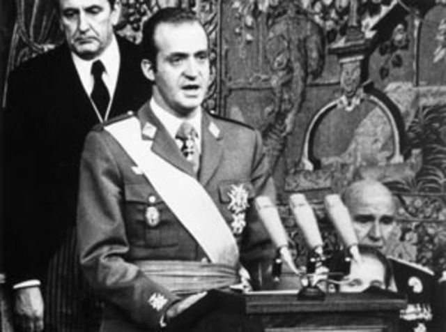 Proclamación de Juan Carlos I como rey de España
