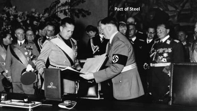 Germany and Itlay make public their friendship