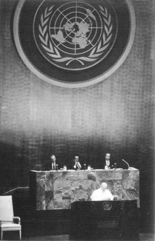 Creación de la ONU.