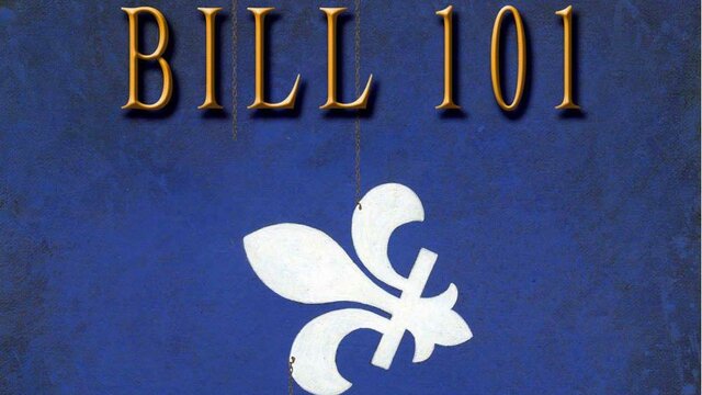 Bill 101 is passed into law in Quebec