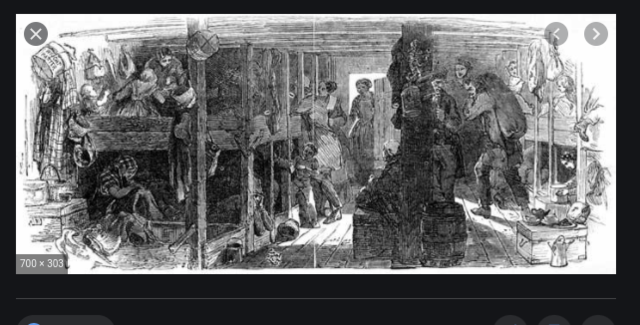 Début de l’immigration en provenance du Royaume-Uni